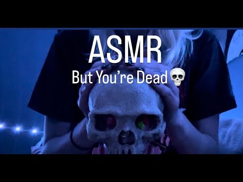 🖤 ASMR: Getting You Ready… Even Though You’re Dead 💄💀  #asmr #oddlysatisfying #fyp