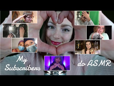 My Subscribers do ASMR [german/deutsch]