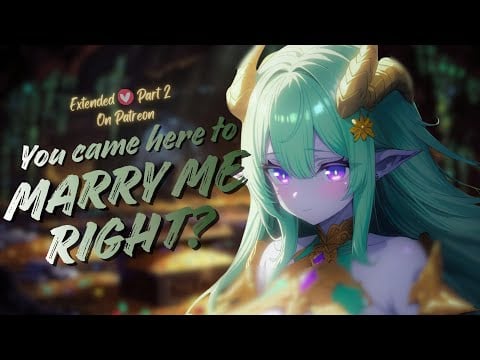 💚 You Defeated the Dragon Girl... Now She Wants to Marry You! [F4M][Monster Girl][Tsundere][ASMR RP]