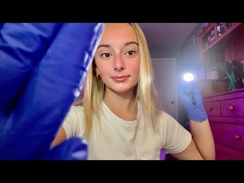 ASMR | Very “Professional” Cranial Nerve Exam 👩🏼‍⚕️