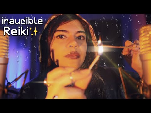 ASMR REIKI ✨Te ayudo a calmar la ansiedad 💞 Limpieza energética, inaudibles, afirmaciones positivas