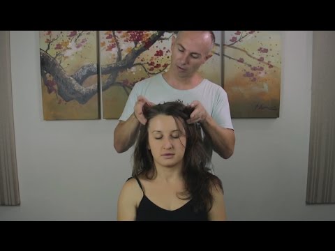 Head Massage & Face & Neck Massage - Relaxing ASMR