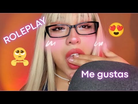 ASMR Roleplay 🌸 Tu Mejor Amiga Te Confiesa Que Le Gustas 💗 Spit Painting, Susurros, Cuidado Personal
