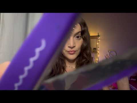 ASMR CORTANDO ENERGIAS NEGATIVAS💤 (Scissors Sounds)