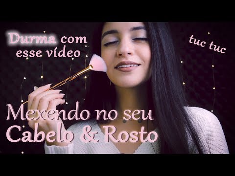 [ASMR] Mexendo no seu Cabelo e Rosto até Você Dormir: Delicado, Camera Touching, Mouth Sounds Inglês