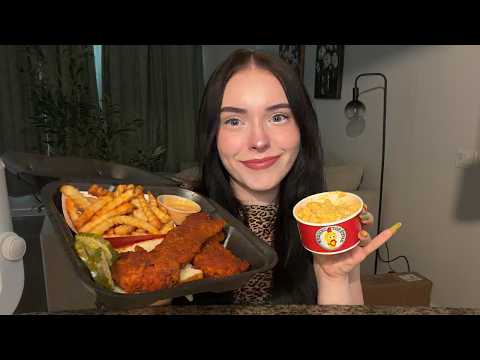 ASMR | Eating Dave's Hot Chicken
