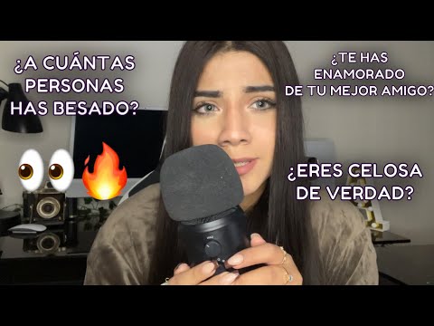 ASMR ESPAÑOL / ASMR RESPONDO a tus preguntas INCÓMODAS 🔥 con voz normal