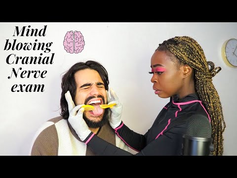{ASMR} 20 Cranial Nerve Exams | HIGHLY SENSITIVE  taste,skin,throat,vitals,sight,hearing test;