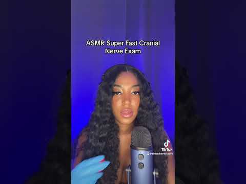 Super Fast Exam #asmr #shorts #youtubeshorts #viral #recommended #asmrcommunity #fyp