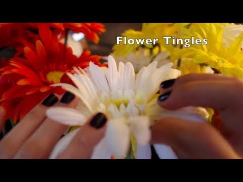 ASMR NEW TRIGGER #1| Flowers