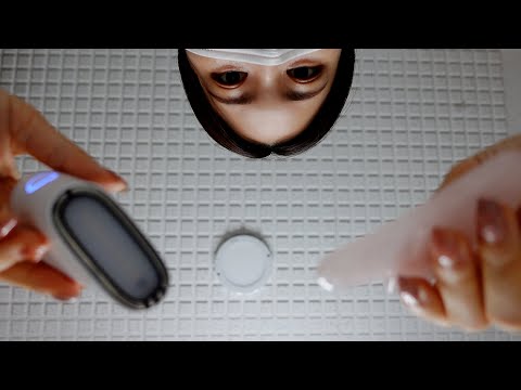 ASMR.sub포근하게 잠이드는 1인칭 피부관리샵 | 손소리 | 비주얼트리거 | 여드름 압출 | 두피마사지 | 괄사마사지|스킨케어|First Person Skin care Room