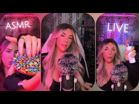 ASMR ✨ Clicky whispers, tapping, personal attention & more (Tiktok LIVE edit) for TINGLES & SLEEP 💤