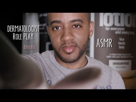 ASMR | Impromptu Dermatologist Role Play | Up Close