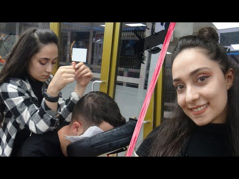 ASMR turkish female physiotherapy chair massage + back,neck,elbow,arm,gripes,palm,sleep massage