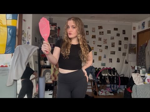 deep breaths & fabric scratching | ASMR Personal Attention grwm 