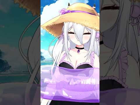 【ASMR/3dio】Vacation special - Tappies & scratchies! 🌺 | No Talking!  #asmr #vtuber #shorts