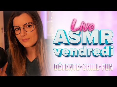 LIVE ASMR :  TU ME RACONTES TA PETITE VIE !