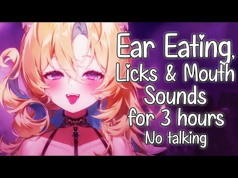 [Curia ASMR] Ear Eating, Licks & More from Curia 💕