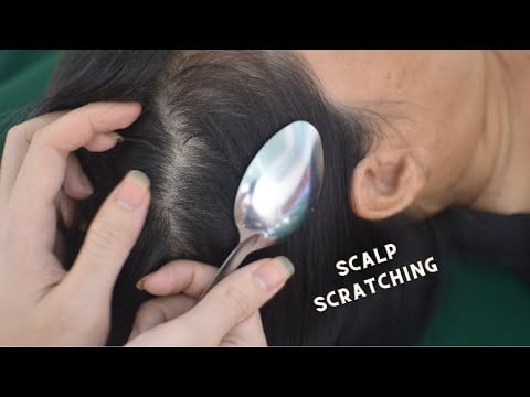 ASMR Sounds Of Scalp Scratching Fast And Aggressive, Therapy Sounds For Reduce Headache