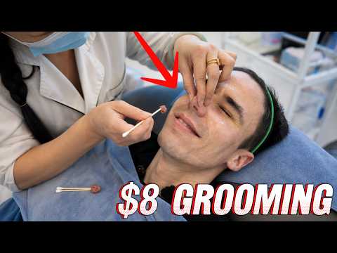 I Paid $8 for a Facial in Asia… Then She Pulled These Out (Whispered ASMR)