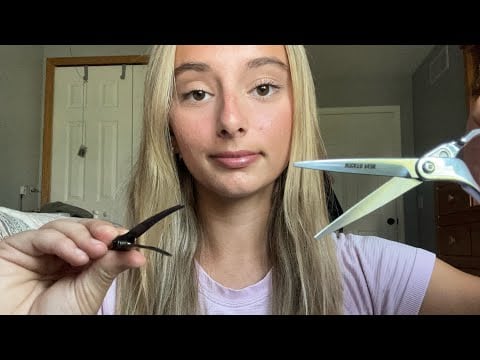 ASMR | Giving You A Quick Haircut 💇‍♀️