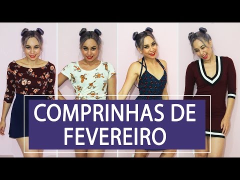 Comprinhas de Fevereiro 2016