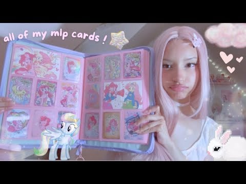 My Little Pony Binder Tour ! ₊˚⊹♡༘˚ || asmr 