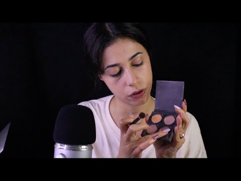 MAKYAJIMI YAPIYORUM (SOHBETLİ) | ASMR TÜRKÇE