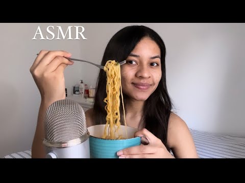 ASMR Español - COMIENDO SOPA RAMEN (Spicy Noodles)