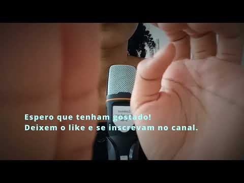 ASMR: Mouth sounds e Toques na tela