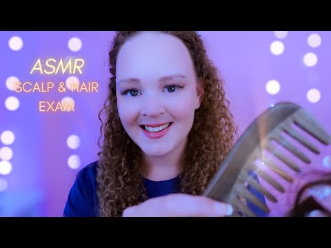 ASMR The MOST Relaxing Scalp & Hair Exam YOU'VE SEEN | Soft Spoken, Personal Attention