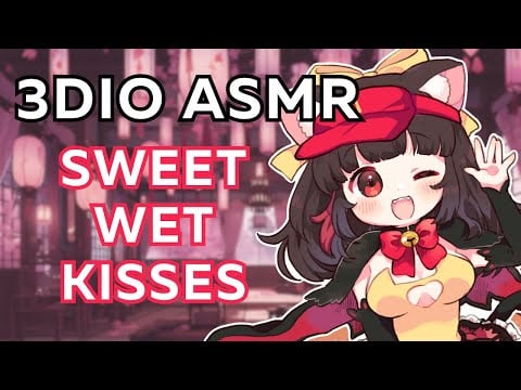 asmr stream #39 🌸 (3DIO - sweet, wet kisses)