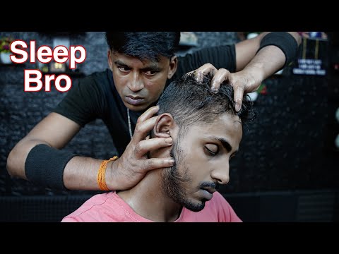 Satisfying Massage Therapy | ASMR Head Massage With Tapping And Scratching Sound | Massage For Sleep