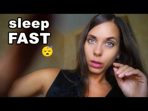 ASMR cleaning you (fast & aggressive, chaotic), camera touching for SLEEP