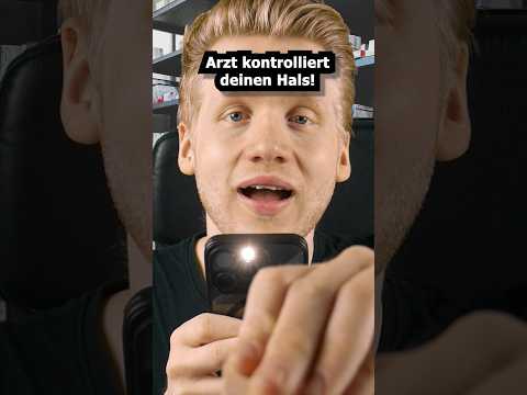 Arzt kontrolliert deinen Hals! #asmr