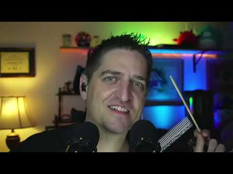 ASMR 💜 Which is Best on Metal Comb?  #MaleASMR #SleepAid #Satisfying