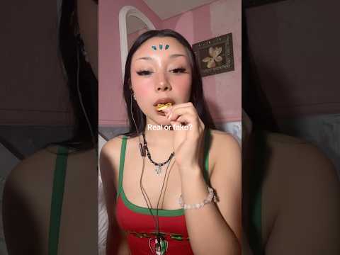 real or fake? #asmr