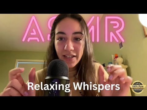 ASMR MOUTH SOUNDS AND HAND MOVEMENTS