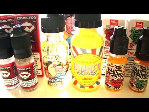 Vape Juice Haul ☀ Delicious Flavours For Summer ☀