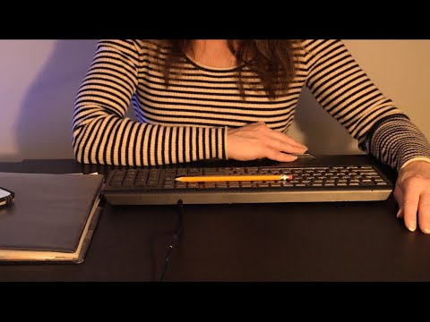 ASMR - "Deskercise" Instruction Roleplay - Softly Spoken