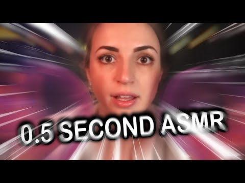 ASMR but the trigger changes every 0.5 SECONDS!