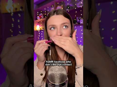ASMR for those who don’t like eye contact #asmr #asmrsounds #asmrrelax #asmrsleep #relax #tingles