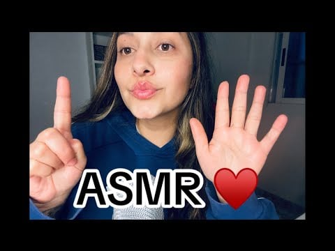 ASMR | TRIGGER WORDS / 6 PALABRAS DETONANTES + TAPPING♥️😍🥰