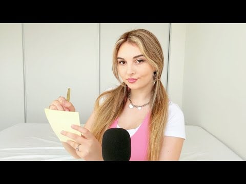 ASMR 🍦 Waitress Take Your Order