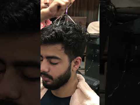Head Massage with Amazing tool #fastestmassage #worldbestmassage #pakistanibestmassage #lahoribarber