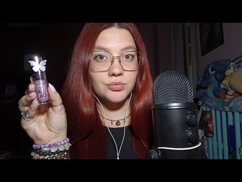 Video dedica per @NanaAsmr9 (Lipgloss, Clessidra, Sponges, Play Foam) 😴💜 | ASMR ITA