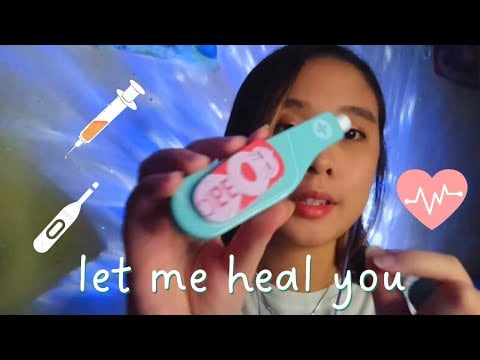 POV ASMR : Let me Heal you 👩‍⚕️⚕️🩹💊💉 with Wooden Toys
