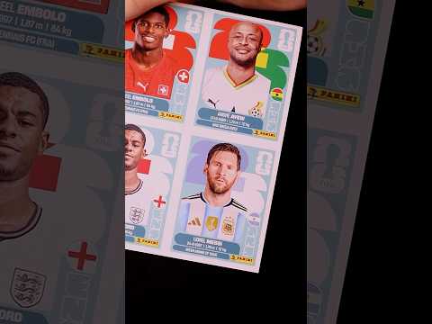 ASMR World Cup Sticker Tapping