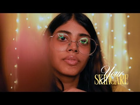 HINDI ASMR Doing Your Skincare for Relaxing Sleep 💟 Personal Attention, Roleplay | INDIAN ASMR