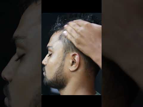 Oddly Satisfying Head Massage And Ear Massage ASMR #shorts